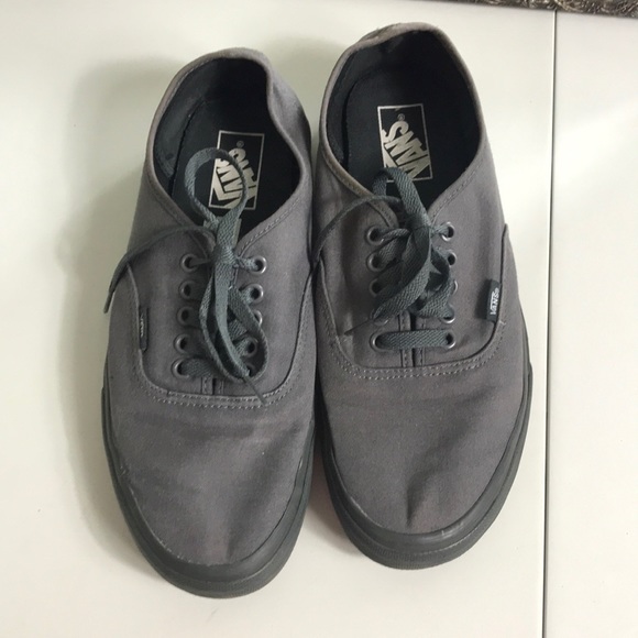 mens grey vans size 9
